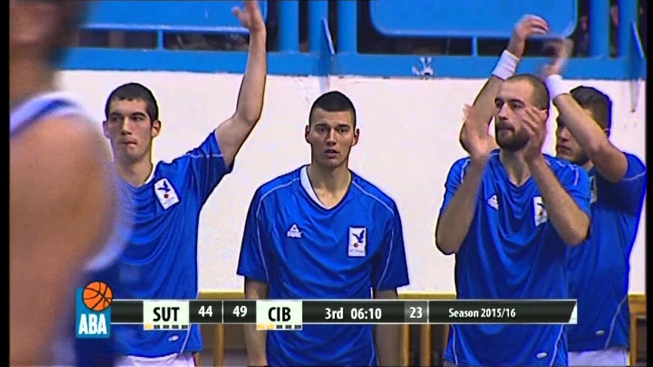 ABA Liga 2015/16 highlights: Sutjeska - Cibona, R09 (7.11.2015)