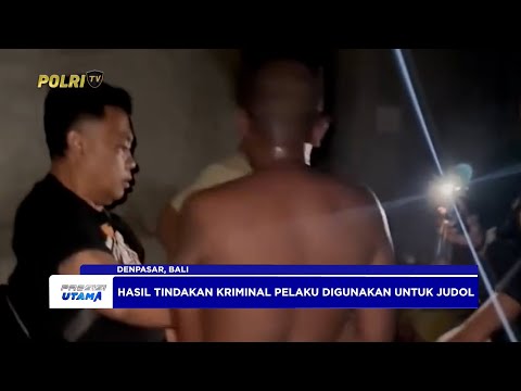 POLSEK KUTA TANGKAP SPESIALIS PEMBOBOL MINIMARKET DI TUJUH LOKASI