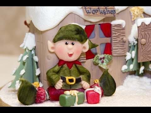SITTING ELF silicone icing mould SITTING ELF silicone icing mould