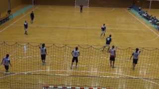 preview picture of video 'Japan Masters Handball 2013 in Hanamaki, Kuramae v Tennoji 1st half'