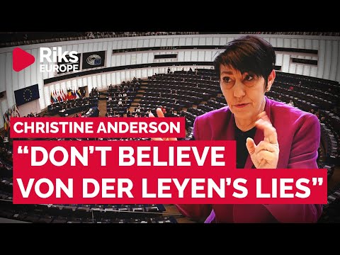 Christine Anderson, MdEP: "The European Parliament is a madhouse"