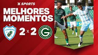 LONDRINA 2 X 2 GOIAS - MELHORES MOMENTOS BRASILEIRÃO SÉRIE B