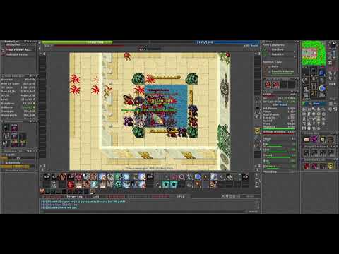 Tibia Asura Palace Solo EK 300+ 3.1kk raw