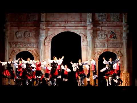 XXXIII Festival Internacional de Danzas .Galicia grupo Semente Nova, ganador del festival