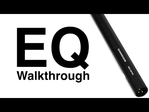 EQ For Voice Over With The Sennheiser #MKH416 Microphone