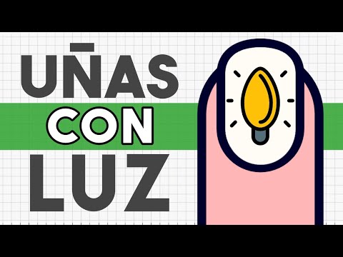 ¡BOMBILLOS QUE ENCIENDEN! · UÑAS LUCES DE NAVIDAD 🎄