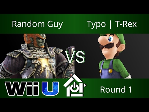 Typo House WR 3/7/17 - Random Guy (Ganondorf) vs Typo | T-Rex (Luigi) - Smash 4 Round 1