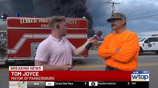 WTAP News @ Six - Update from Eastwood VFD Chief Ron Utt & Parkersburg Mayor Tom Joyce