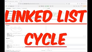 Download the video "leetcode 141: Linked list cycle."