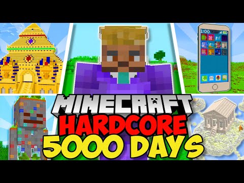 5000 Days in Minecraft Hardcore! (EPIC SURVIVAL)