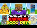 I Survived 5000 DAYS In Minecraft Hardcore FULL MOVIE