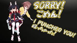 Korone gets so scared she PUNCHES Mio!【Hololive】