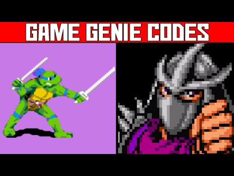 (Teenage Mutant Ninja Turtles: Turtles in Time) Walk Through Walls & One Hit Kill - Game Genie Codes