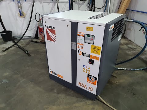 TEHNOGAMA d.o.o. Šimanovci - Polovan vijčani kompresor za vazduh Gardner Denver KSA 15