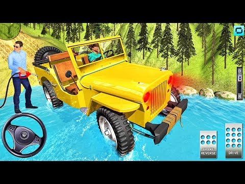 Offroad Jeep Driving Simulator 2019 - Real Luxury SUV 4x4 Prado Drive - Best Android GamePlay