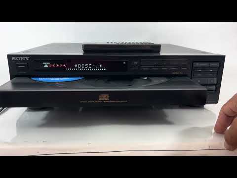 Sony CDP-C705 CD Compact 5 Disc Player - Audiophile