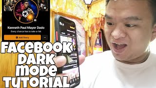 Facebook Dark Mode Tutorial on iphone
