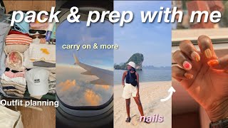 PREP & PACK WITH ME FOR VACATION! ✈️ *Vietnam* | eyebrows, target travel haul, packing, etc!