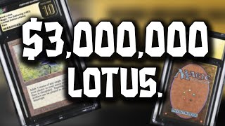 Thoughts on the $3 MILLION Black Lotus Sale