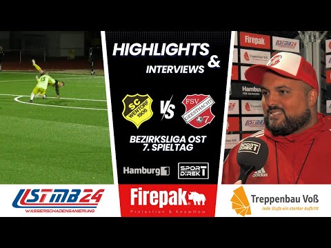SC Wentorf - FSV Geesthacht 07 Bezirksliga Ost 7. Spieltag