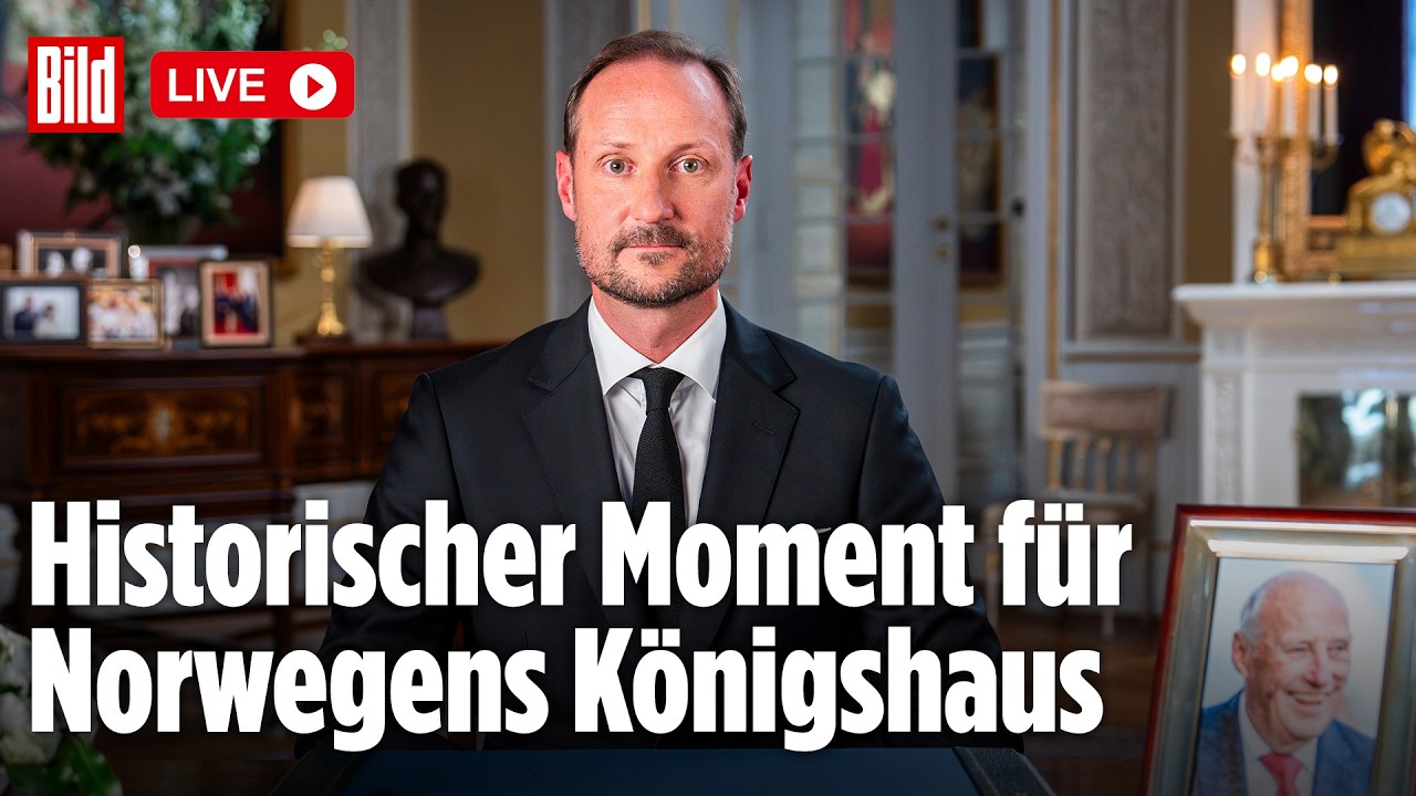 🔴 Live aus Oslo: König Haakon legt Verfassungseid ab
