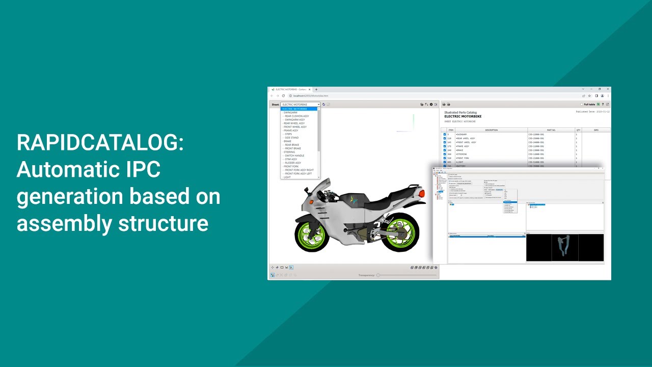 RapidCatalog Tutorial. Automatic IPC generation based on assembly structure.