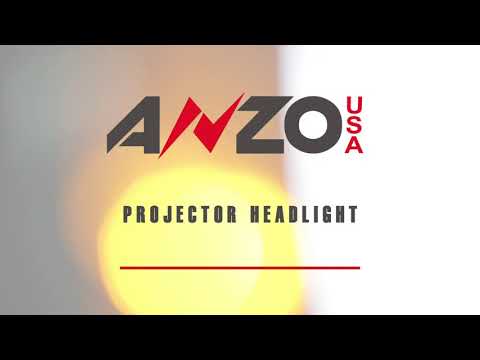 AnzoUSA 1994-2001 Dodge Ram 1500 / 1994-2002  Ram 2500/3500 Projector Headlights