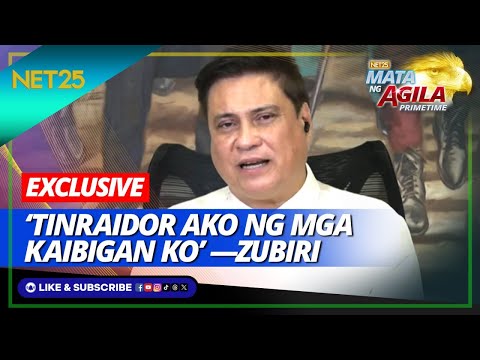 Unang interview ni Sen. Migz Zubiri matapos mag-resign bilang Senate President