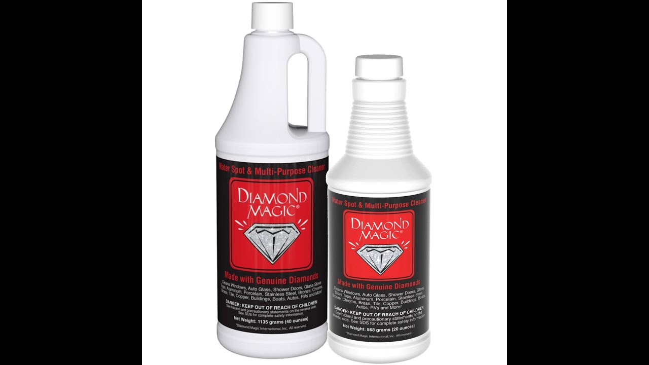 Diamond Magic Hard Water Stain Remover with Mike Draper
