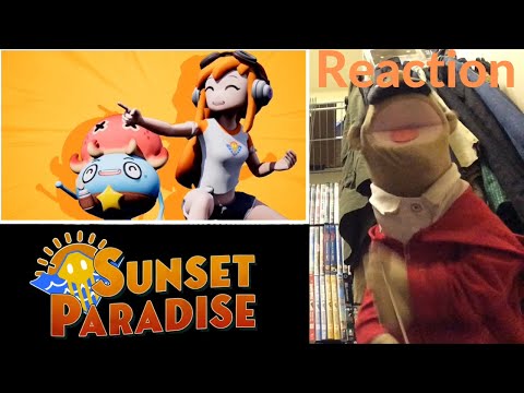 Sunset Paradise Season 1 Theme/Opening Reaction (Puppet Reaction)