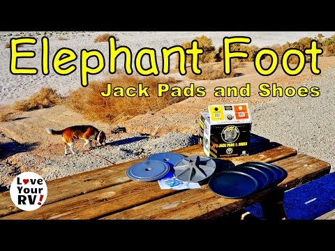 Lippert Elephant Foot Jack Pads Install and Review