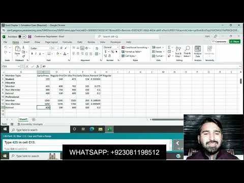 Excel Chapter 1 Simulation Exam Simulationexam Chapter1 Excelsimulation Excelexam Itlabgenius