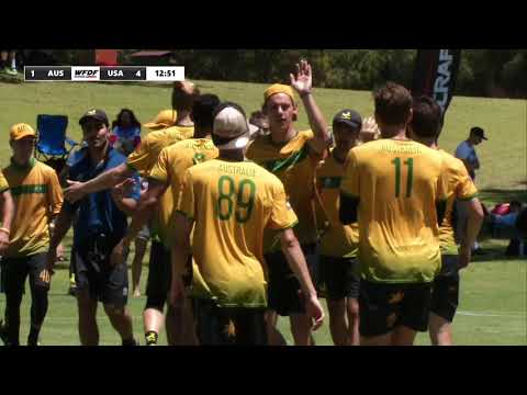 2018 WU24UC - Australia vs USA Mens Semi Final Day 6 - Reupload