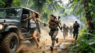 Elite Female Agent Team Raids Drug Lord's Base! | Action Movie | 4K