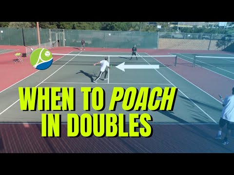 When to Poach in Doubles Tennis - Point Tactics Series