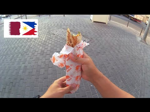 CHICKEN SHAWARMA / QATAR STREET FOOD