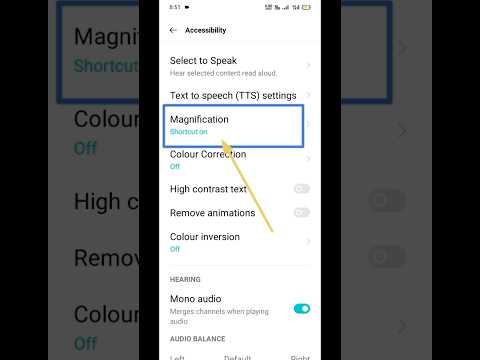 🔎screen zoom on/off kaise kare | triple tap screen zoom problem