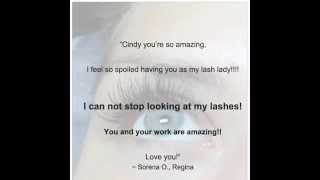 preview picture of video 'Clients Review of Eyelash Extensions Regina, Sask Canada'