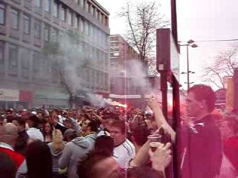 Feyenoord - Roda JC (Bekerfinale 2008) - Stadhuisplein!