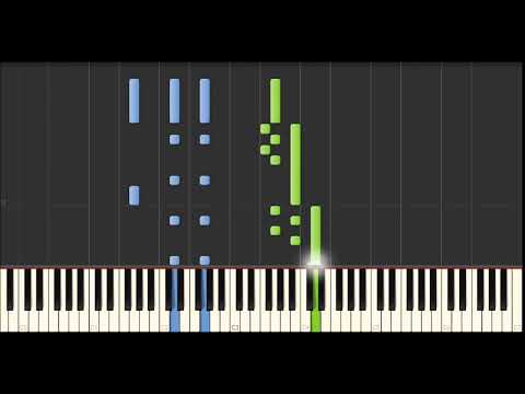 Yann Tiersen - Le Jour d'Avant [Live] (Synthesia Tutorial)