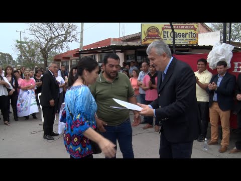 Lanzamiento del programa Ordenamiento Habitacional en el  Ingenio La Esperanza