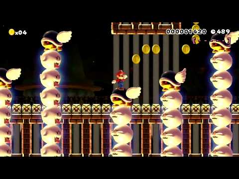 ●The Castle of Shell-Platforms!● by FabioYT ~ SUPER MARIO MAKER ~ NO COMMENTARY 1bd