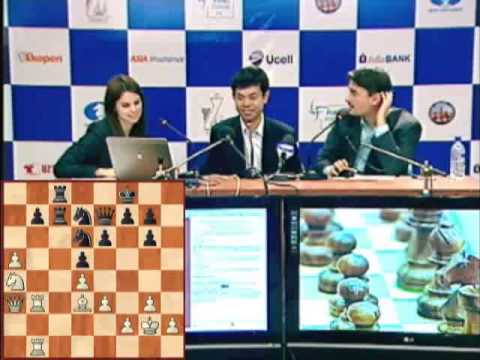 Round 8: Morozevich - Wang Hao