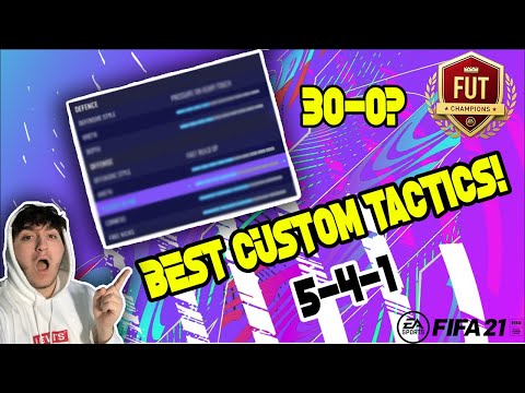 #FIFA21 - BEST & MOST OVERPOWERED FORMATION/CUSTOM TACTICS! (HOW TO GET MORE WINS) #5