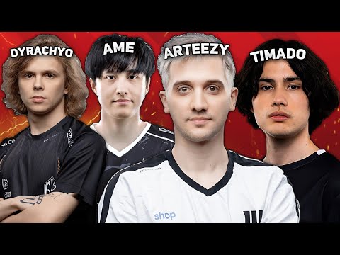 ARTEEZY with AME and CRIT against DYRACHYO and TIMADO in 12,000 MMR GAME!