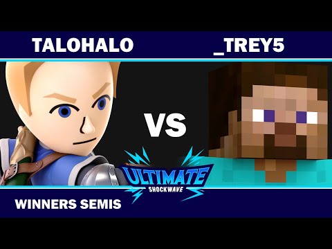 USW 111 - SAGU | TaloHalo (Mii Swordfighter) VS DRiP | _trey5 (Steve) - Winners Semis - SSBU
