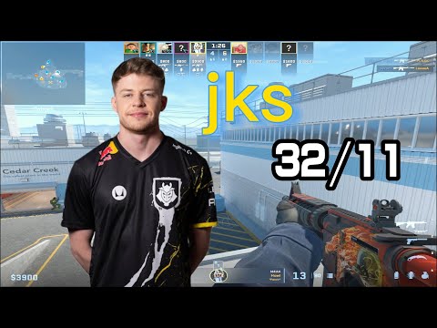 jks NUKE POV （32/11）￨3 Triple Kills￨ (CS2 FACEIT POV) Dec 04, 2023