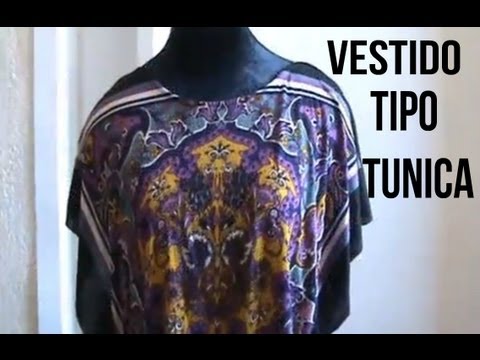 Como Hacer Un Vestido Tipo Tunica - Jazmin Gastelum