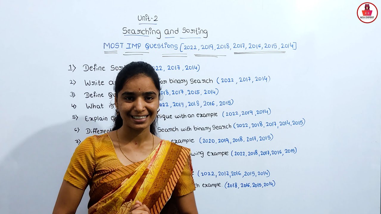 Most Important Data Structure Questions - One day Revise | [2022,2019,2018,2017,2016,2015,2014]