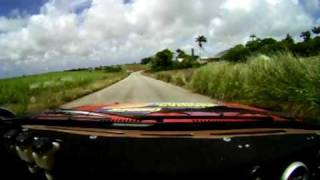 preview picture of video 'Rally Barbados 2009 Neil Corbin Malvern Reverse'